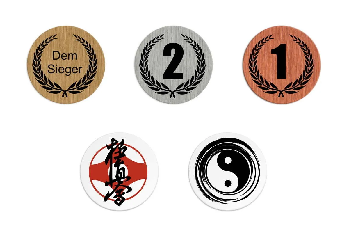 Embleme für Pokale, Medaillen und Trophäen Nr. 1
