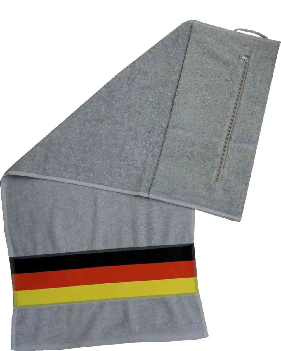 Fitness towel with German flag