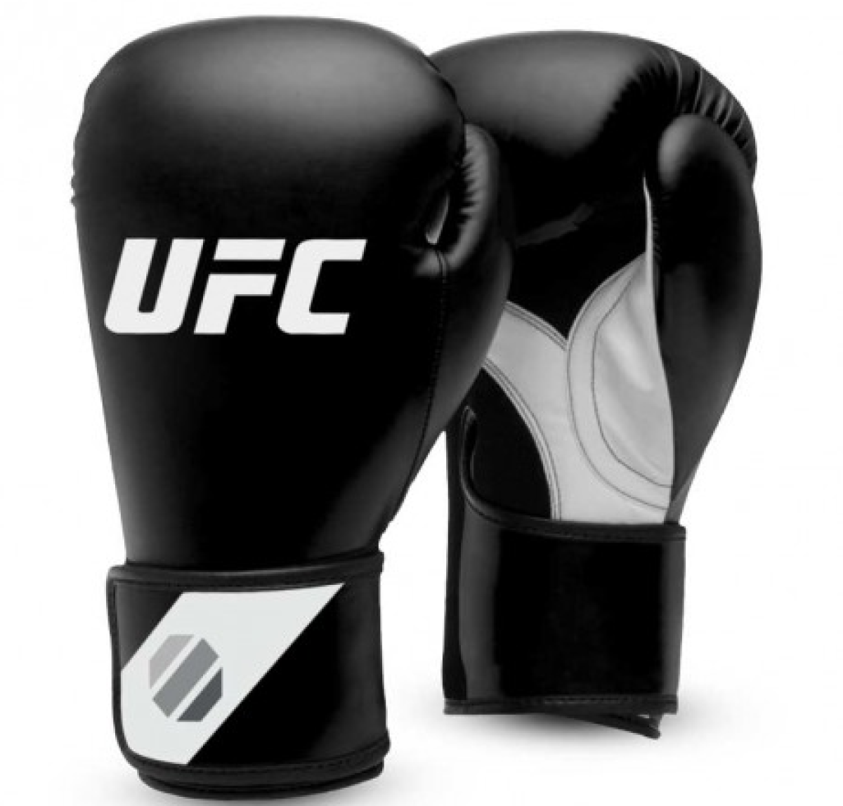 UFC Fitness Training Glove schwarz/weiß/silber