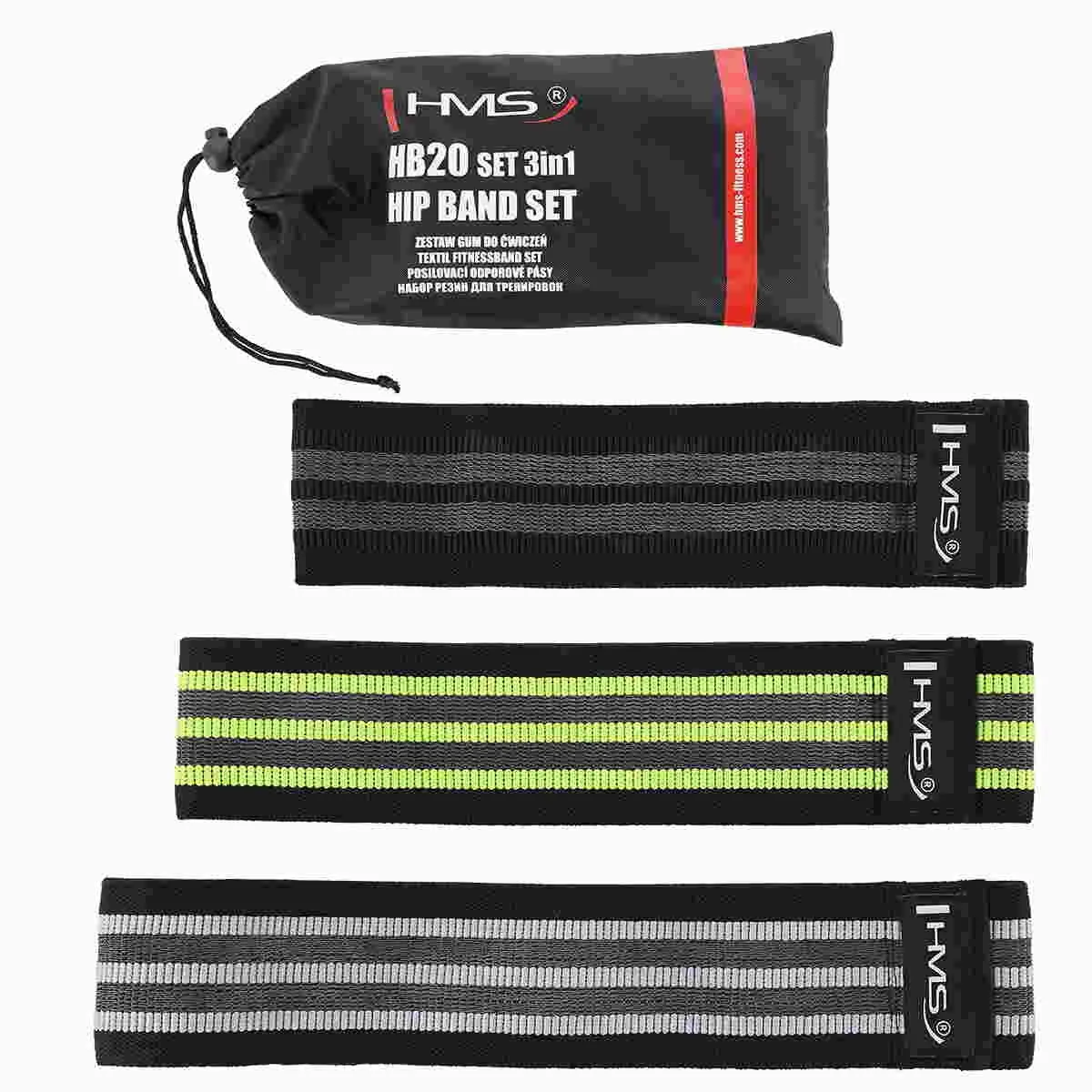 HIP Bands 3-IN1 set fitness bands