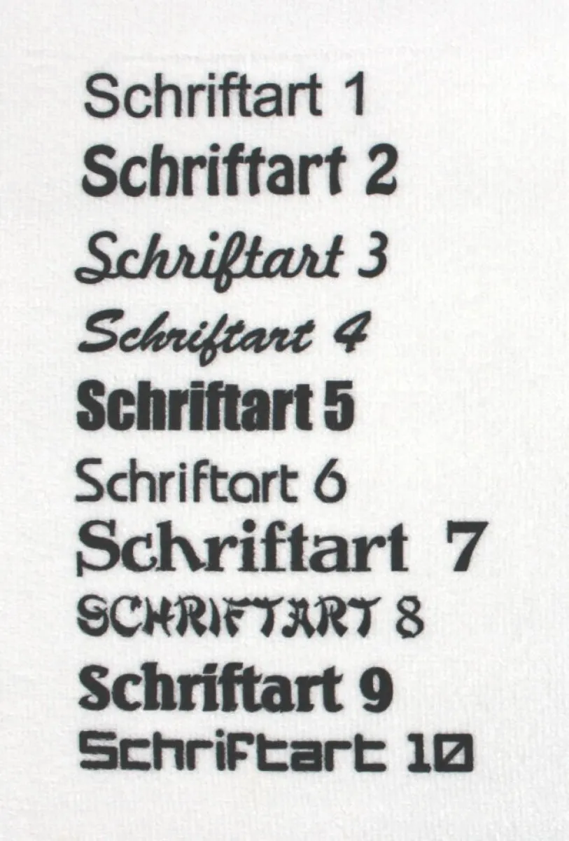 Toalla impresa con el nombre o texto de su elección, 50 x 100 cm