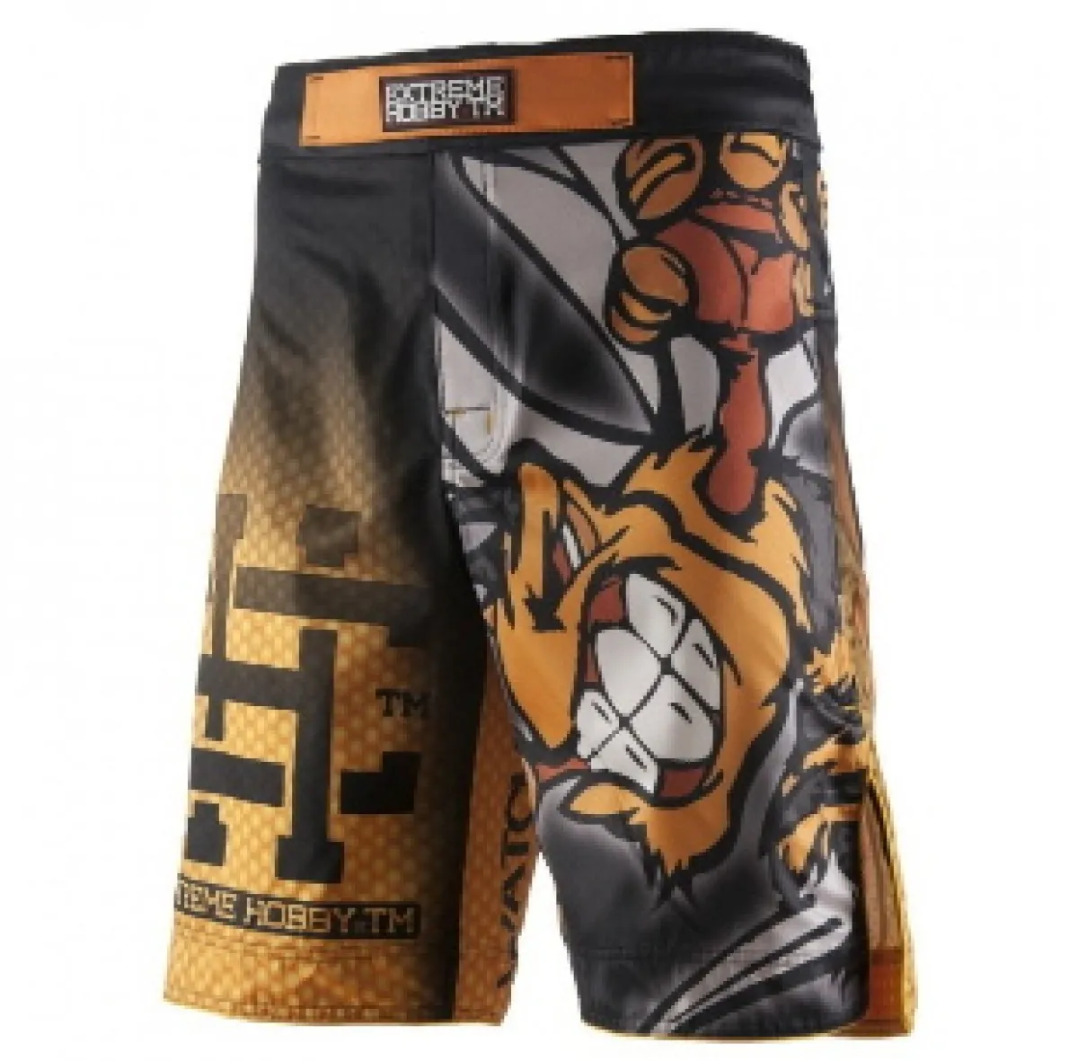 Herren Grappling Shorts Angry Wasp Vorderseite