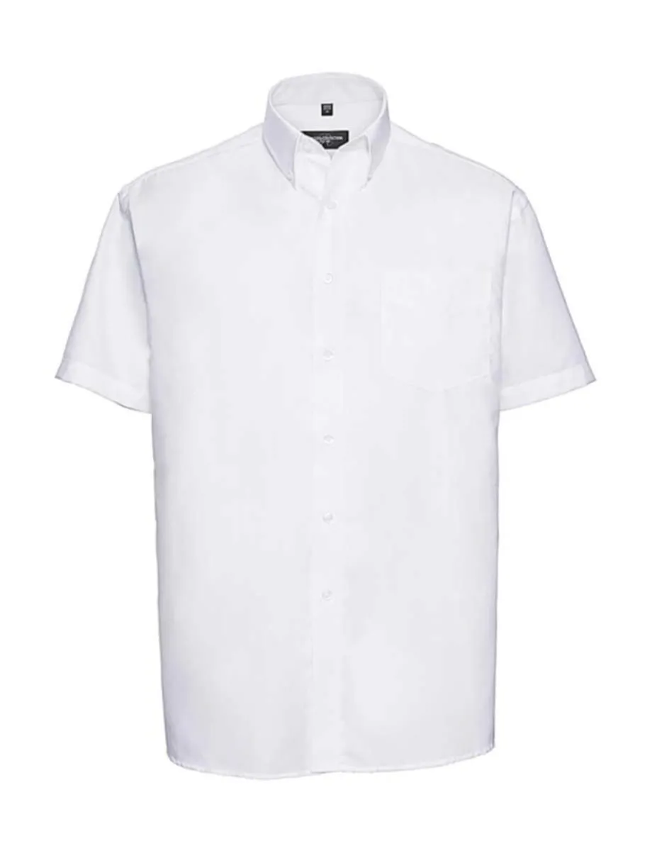 Chemise à manches courtes blanche