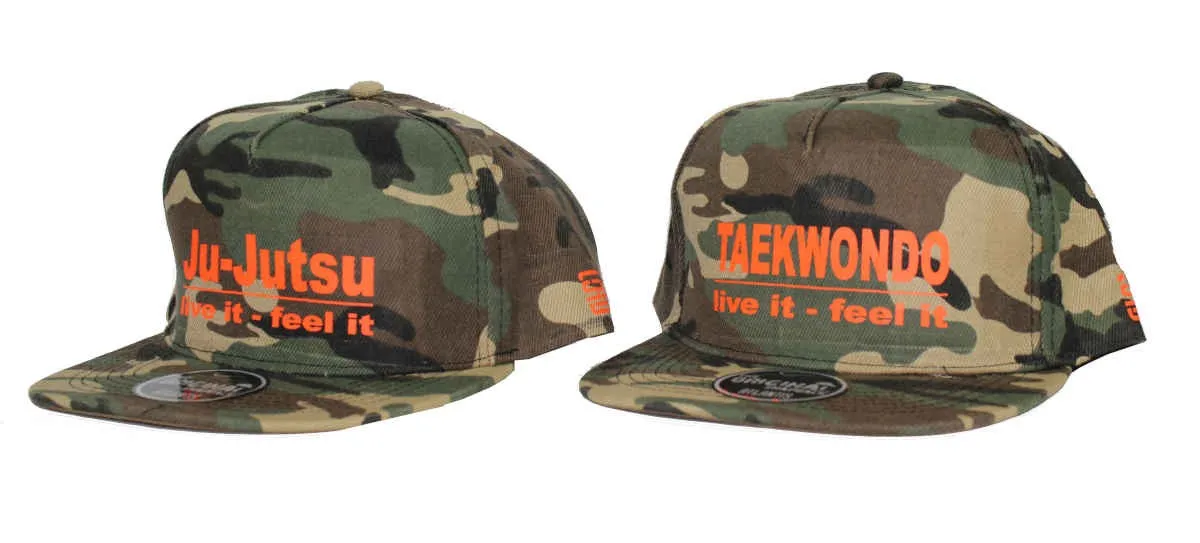 Casquette Snapback - live it - feel it - Camouflage