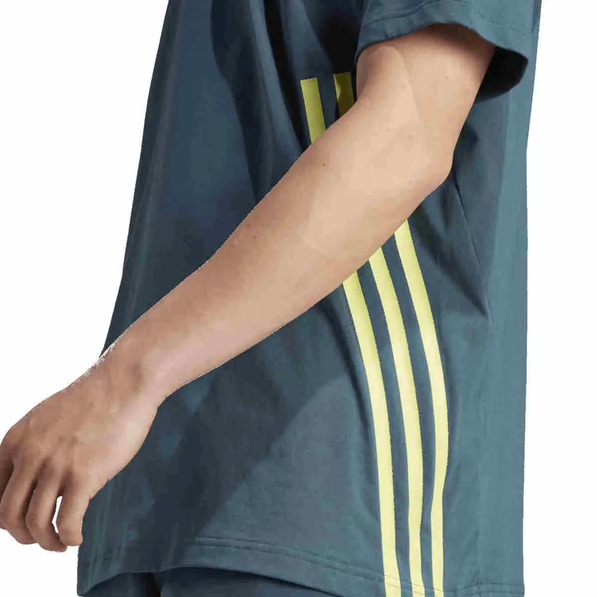 adidas T-Shirt Future Icons 3-Streifen blaugrau