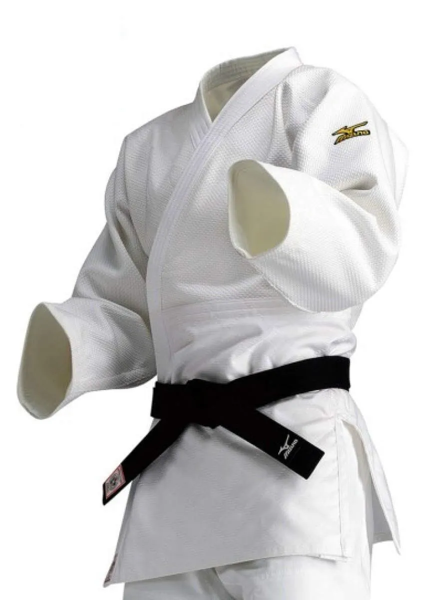 Traje de judo Mizuno Yusho III IJF blanco