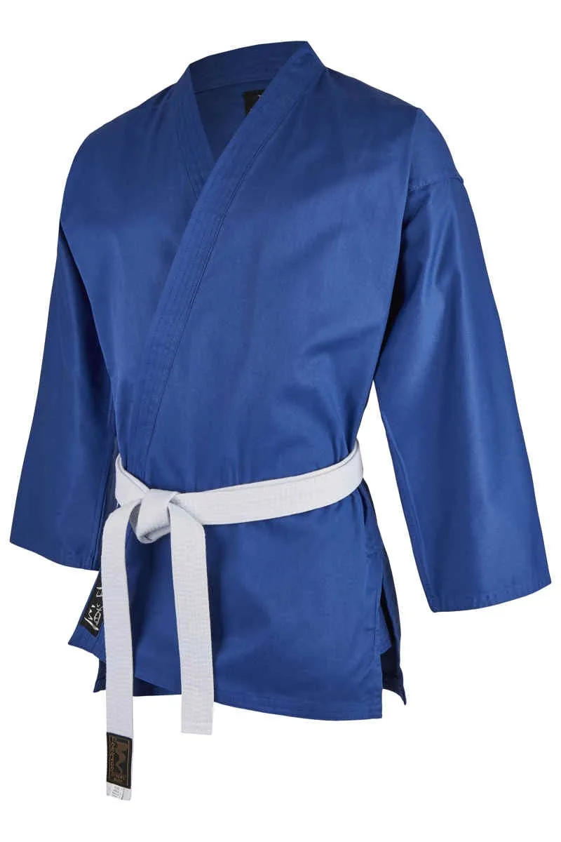 Chaqueta de artes marciales Shodan azul