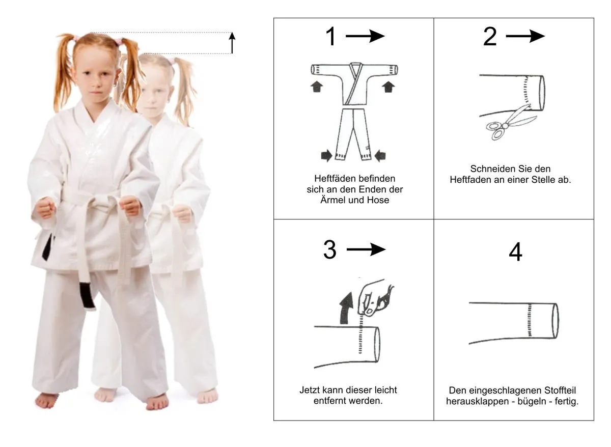 Adidas karate suit Junior Evolution double size with blue shoulder stripes