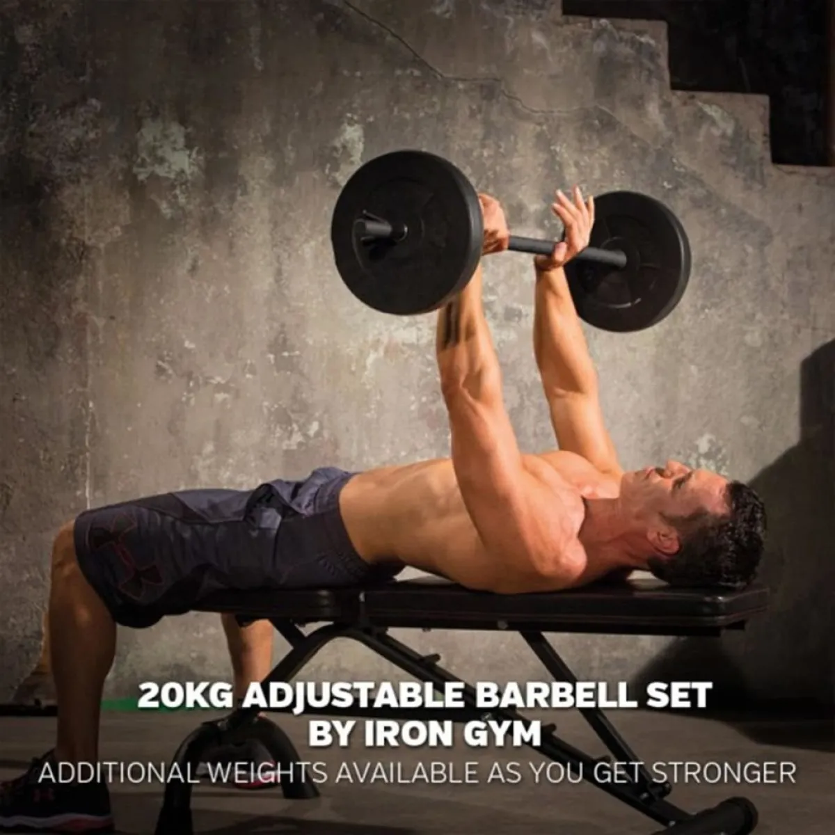 Iron Gym Barbell Set