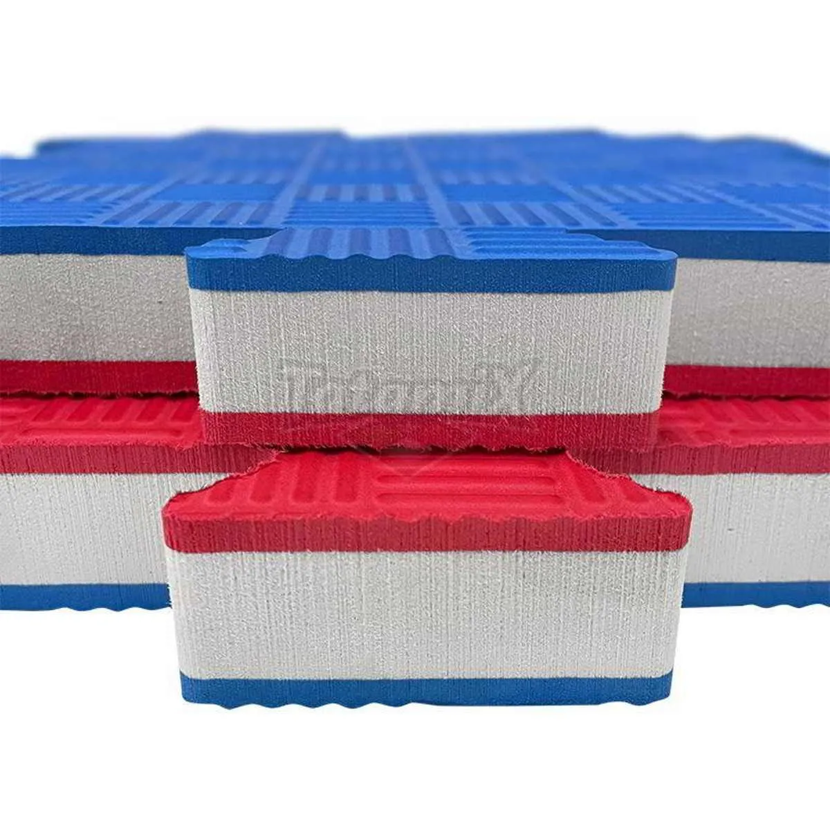 Taekwondo martial arts mats red/blue, WT approved