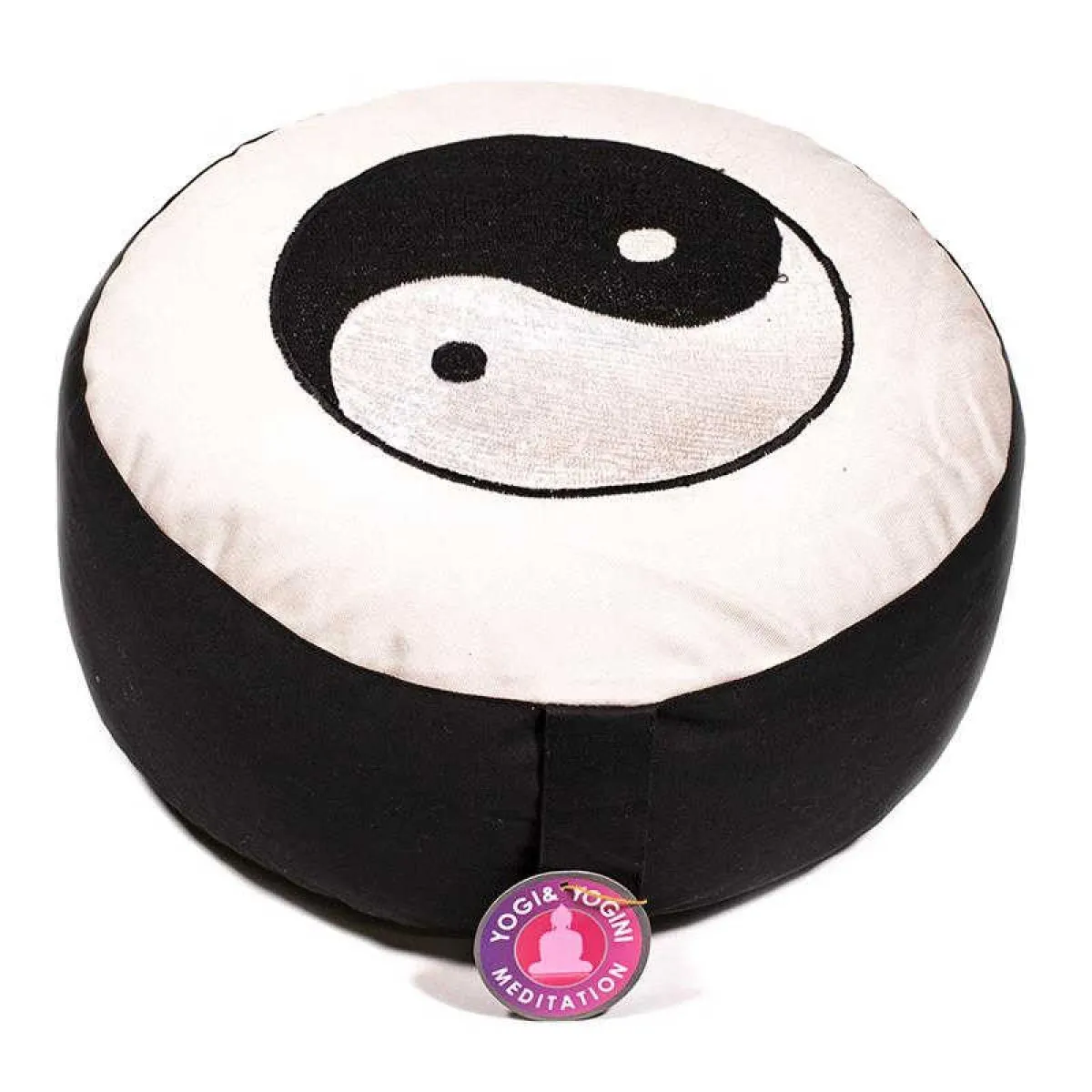 Meditationskissen | Yogakissen 33x17 cm Ying Yang