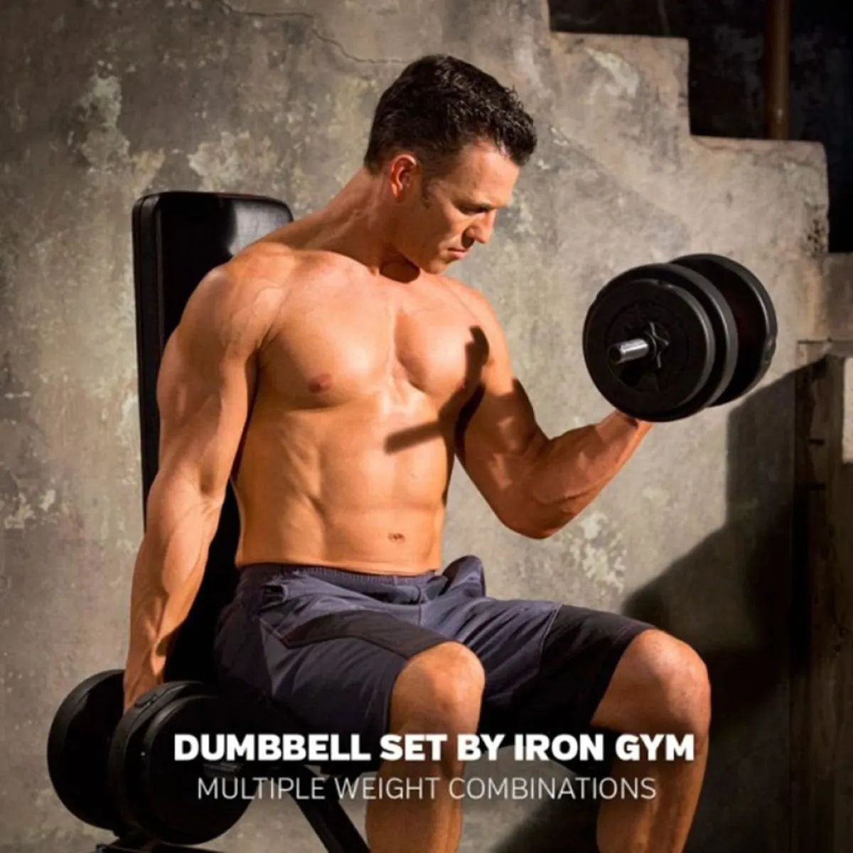 Iron Gym Dumbbell Set 15 kg