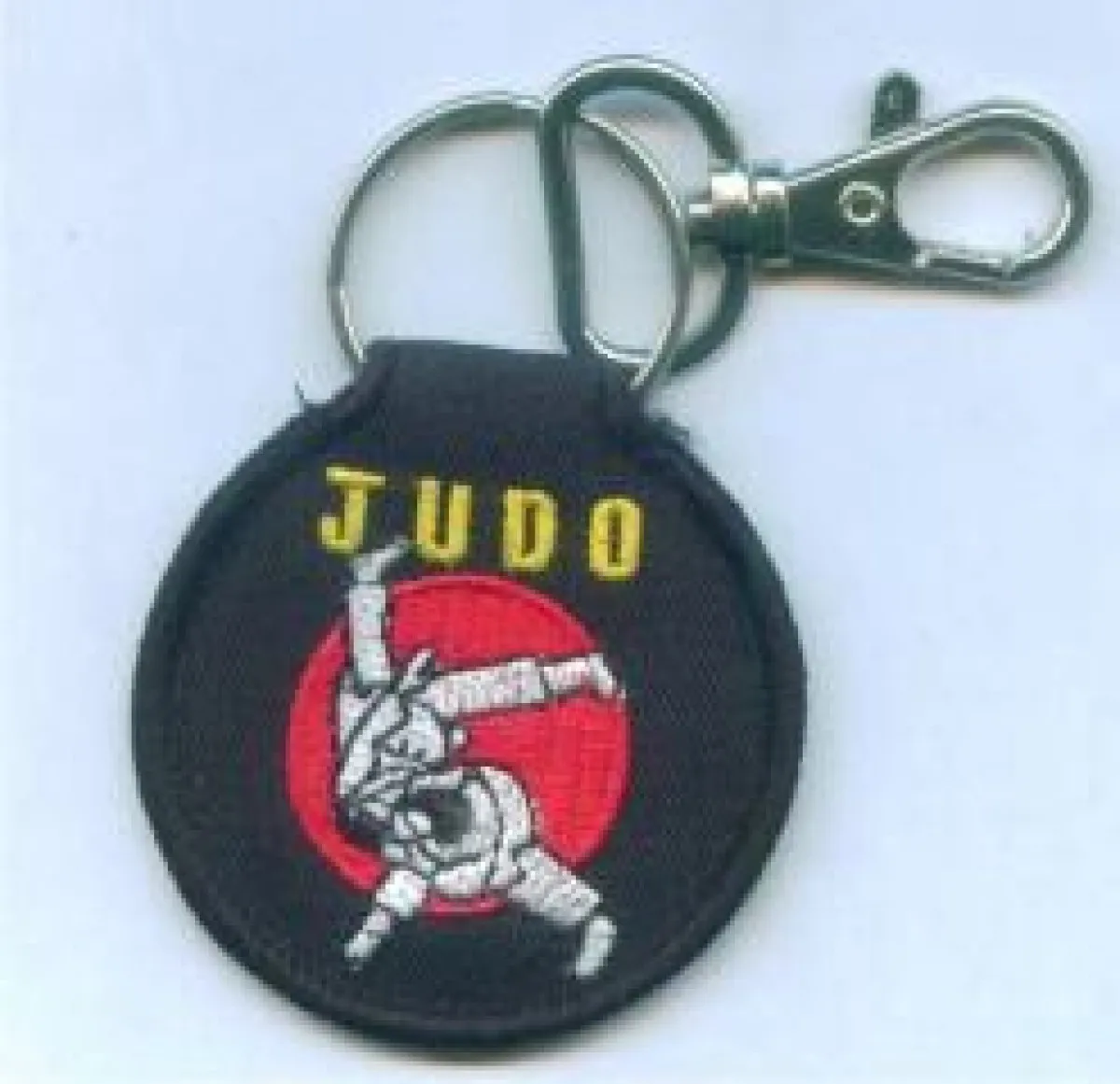 Schlüsselanhänger Judo gestickt