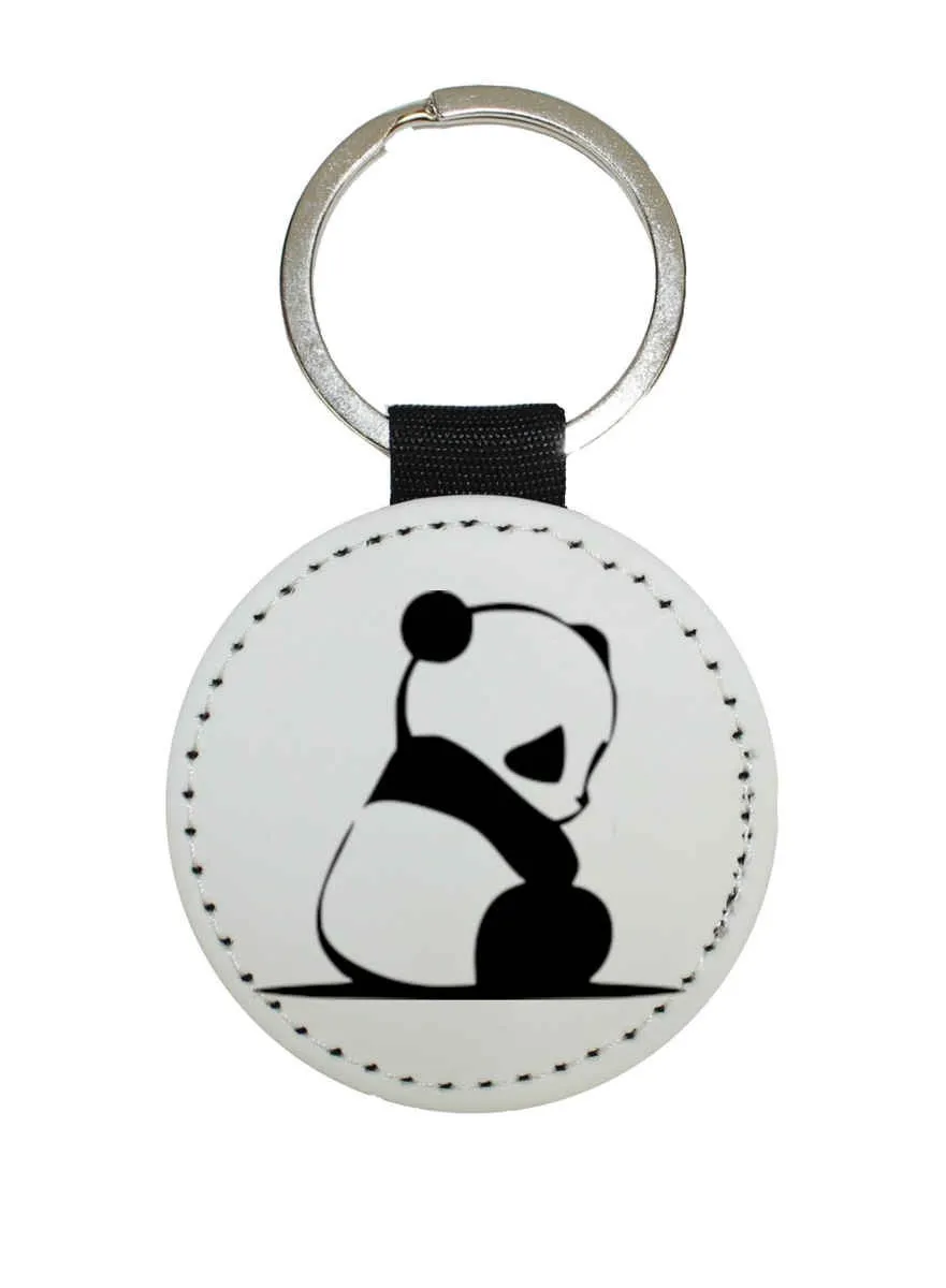 Porte-clés en différentes couleurs motif Panda