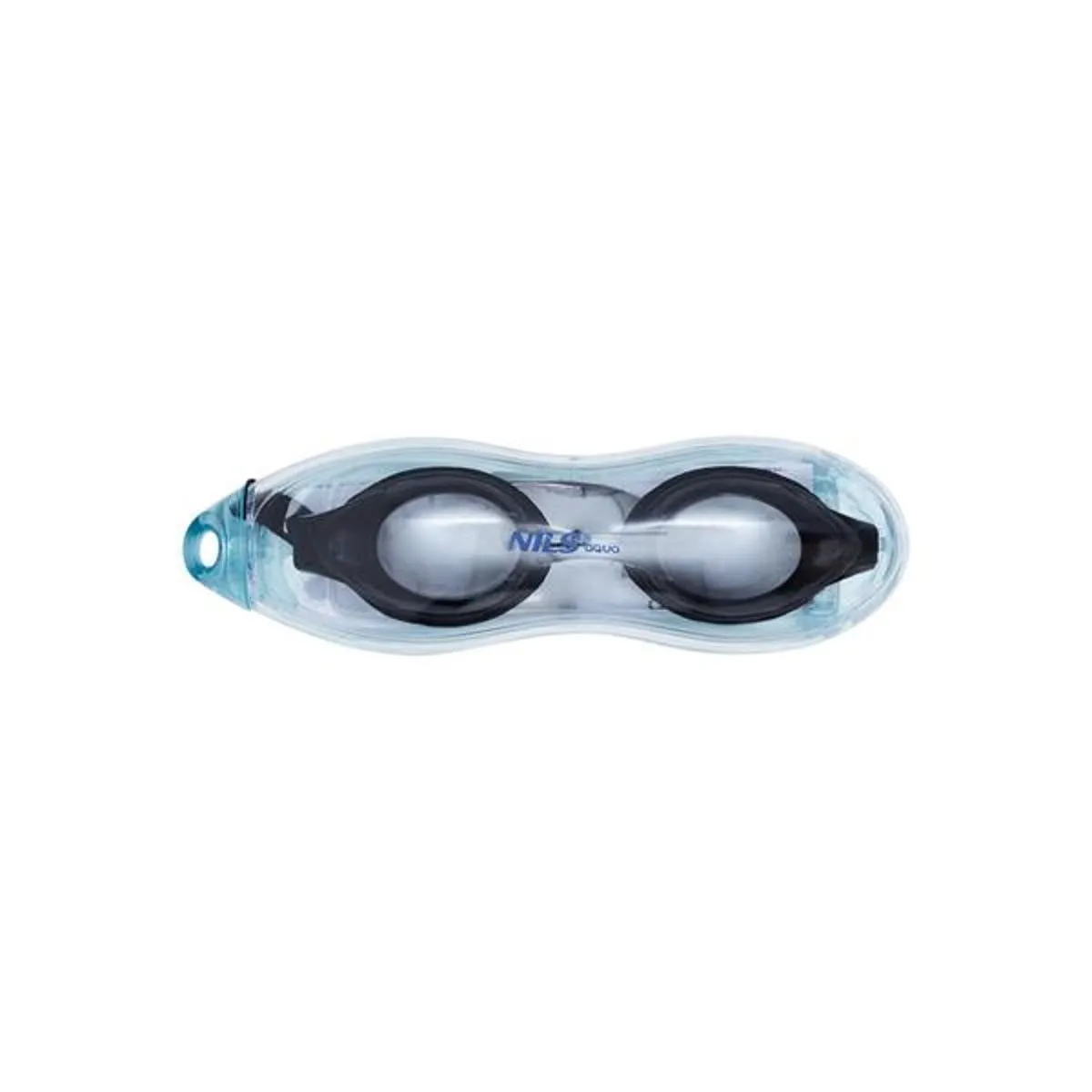 Swimming goggles Nils Aqua black