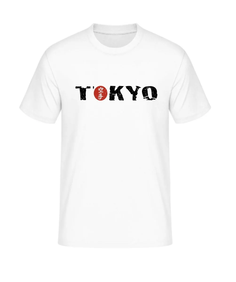 T-Shirt Tokyo Karate Brustdruck gross