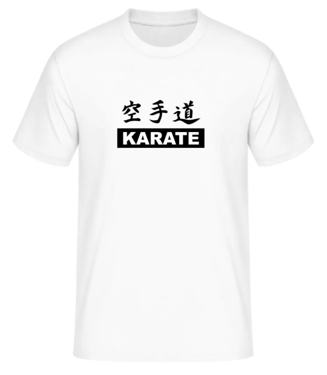 Camiseta Karate do blanco