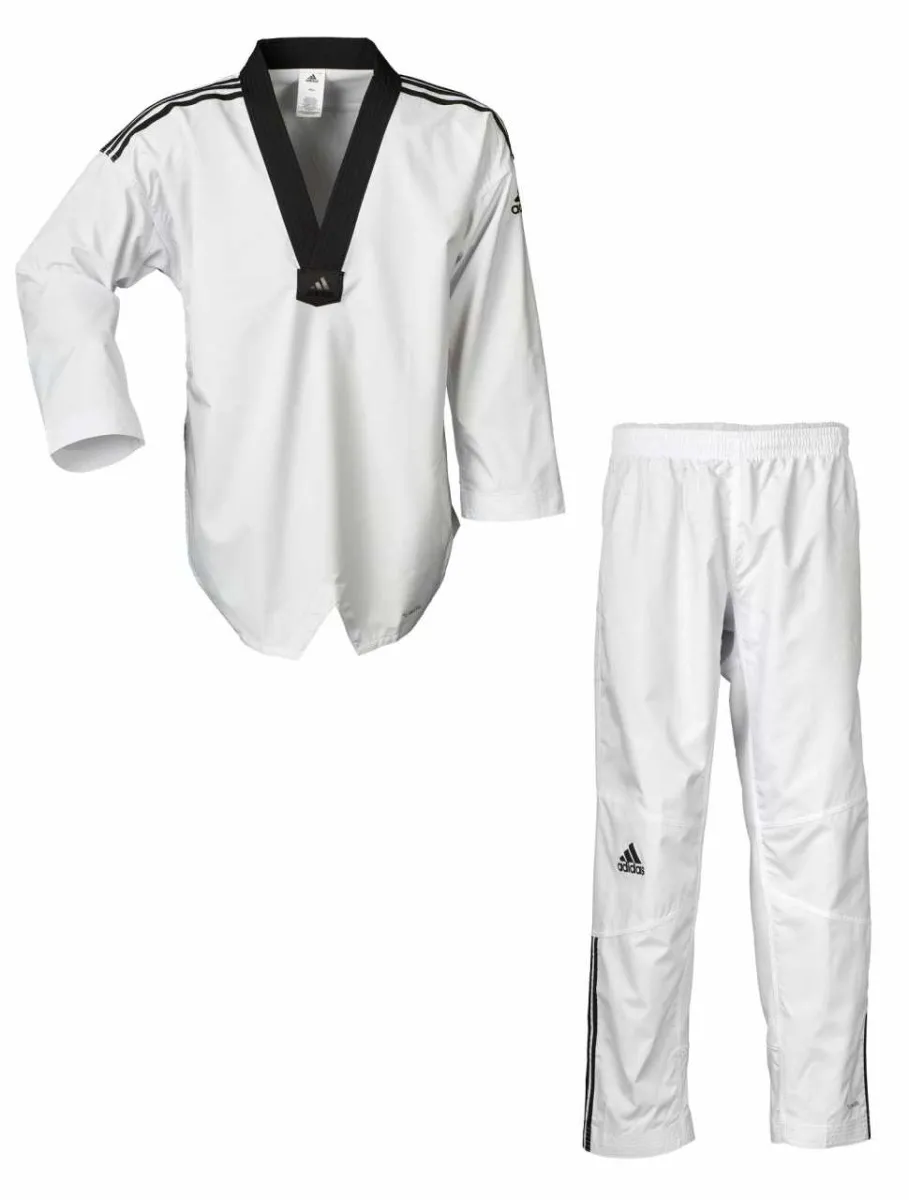 Taekwondo Dobok adidas Fighter with stripes on the side