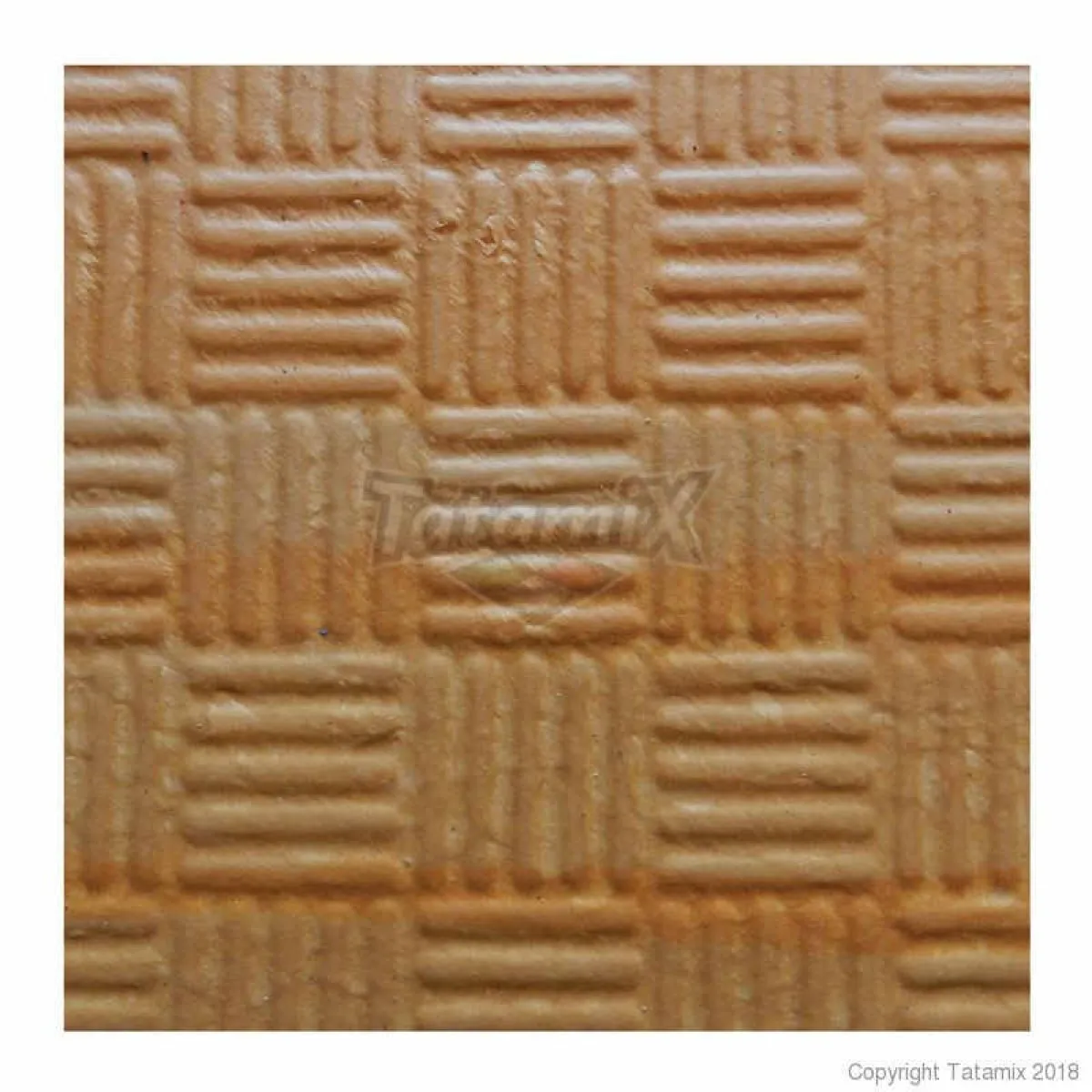 Tapis puzzle Tatami W25X brun bois/noir 100 cm x 100 cm x 2,5 cm