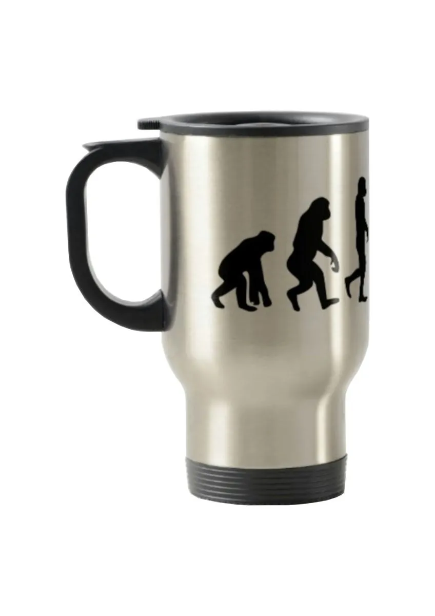 Thermo mug To Go motif Evolution Karate