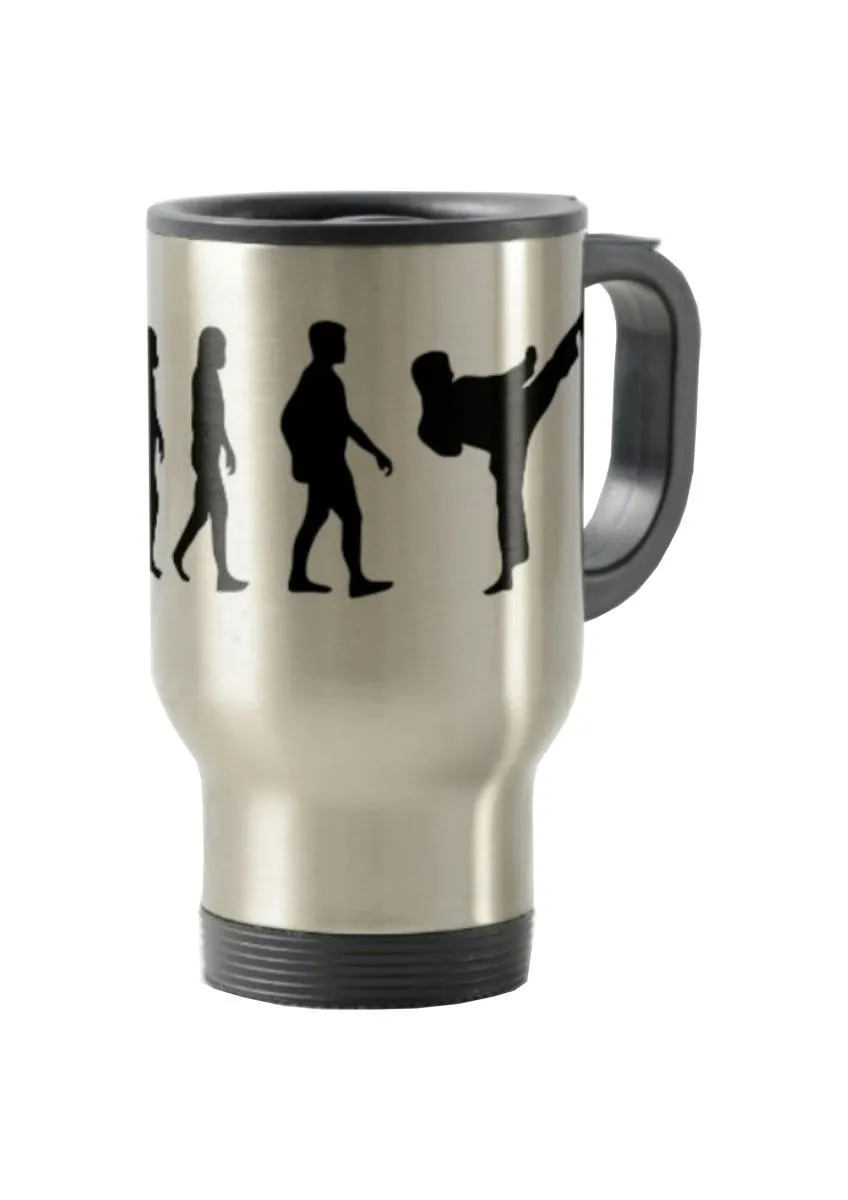 Thermo Mug To Go motif Evolution Karate
