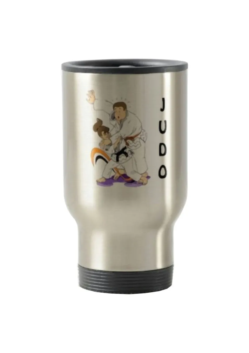 Thermo mug To Go motif Judo shoulder throw