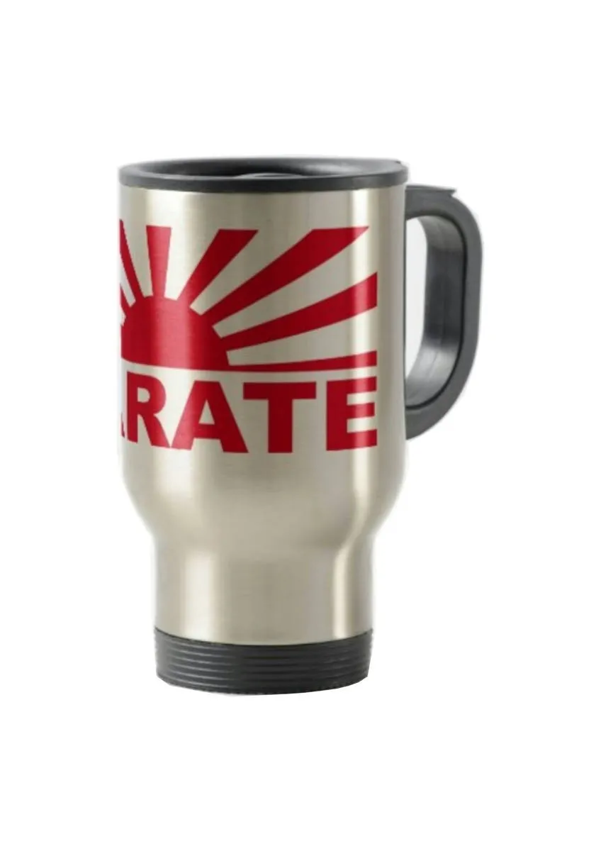 Thermo mug to go motif sun karate