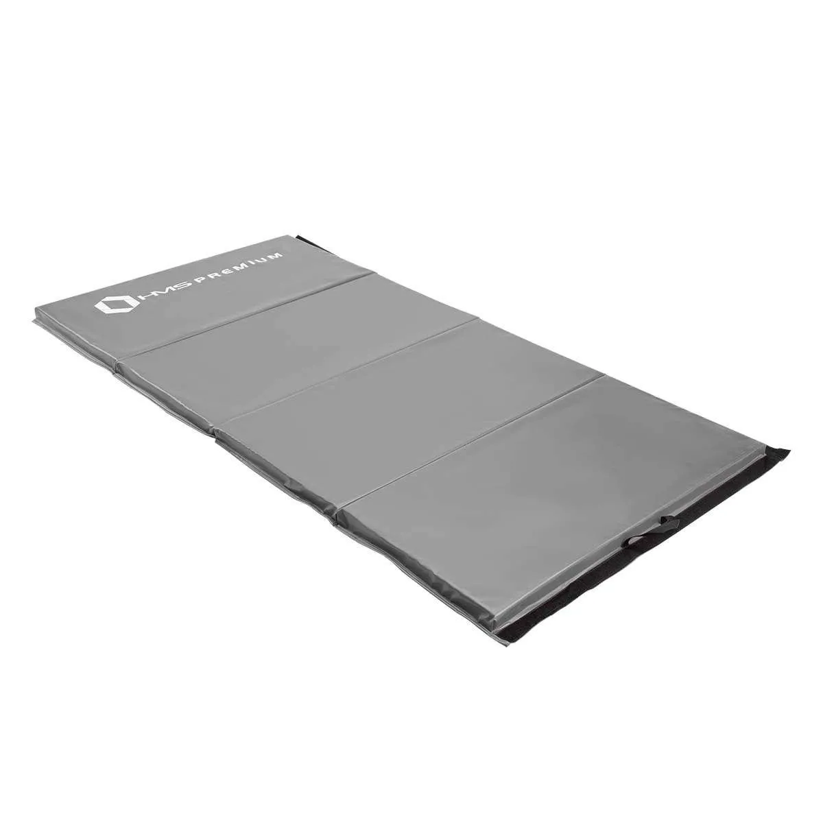 Foldable soft floor mat grey