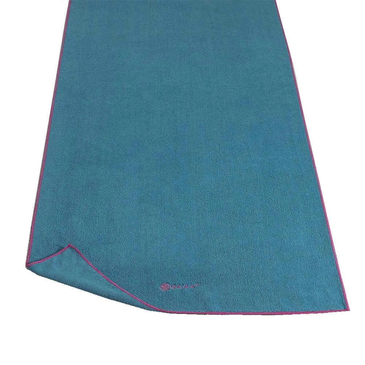 Yoga Handtuch blau/fuchsia 170x 60 cm