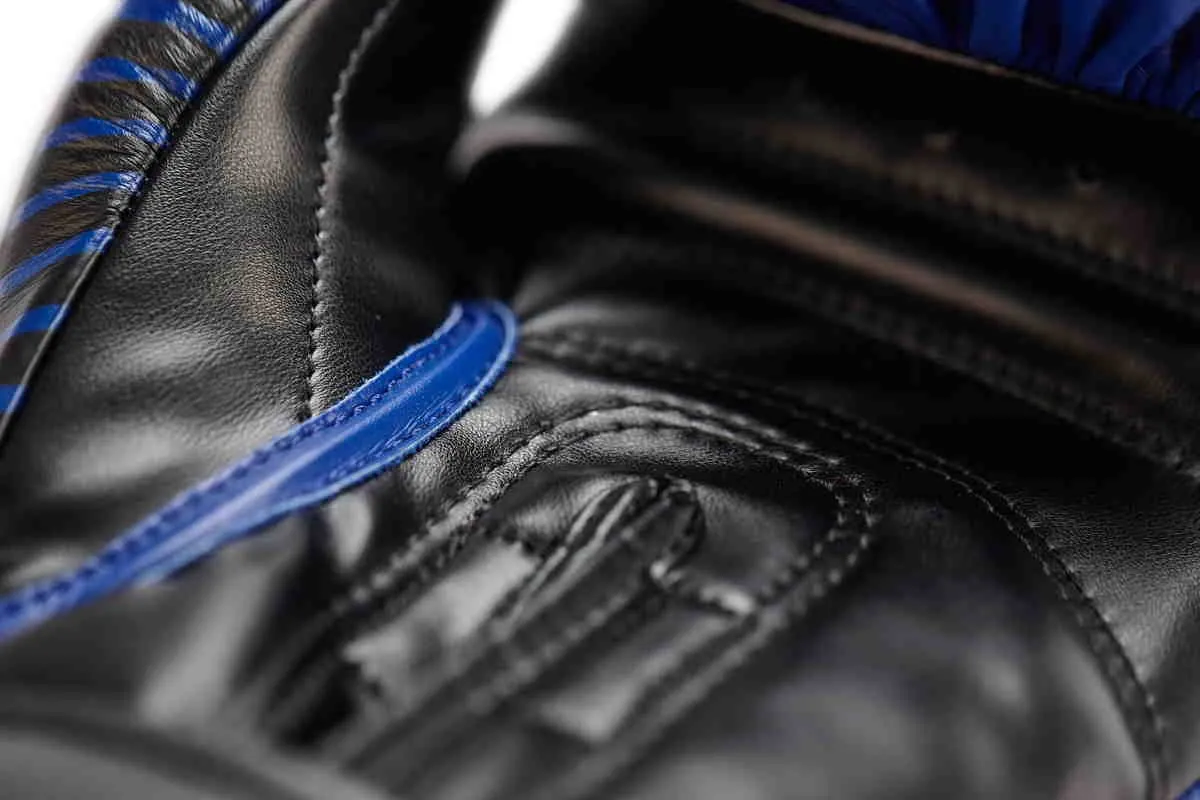 Gants de boxe adidas Compétition cuir bleu royal|noir 10 OZ