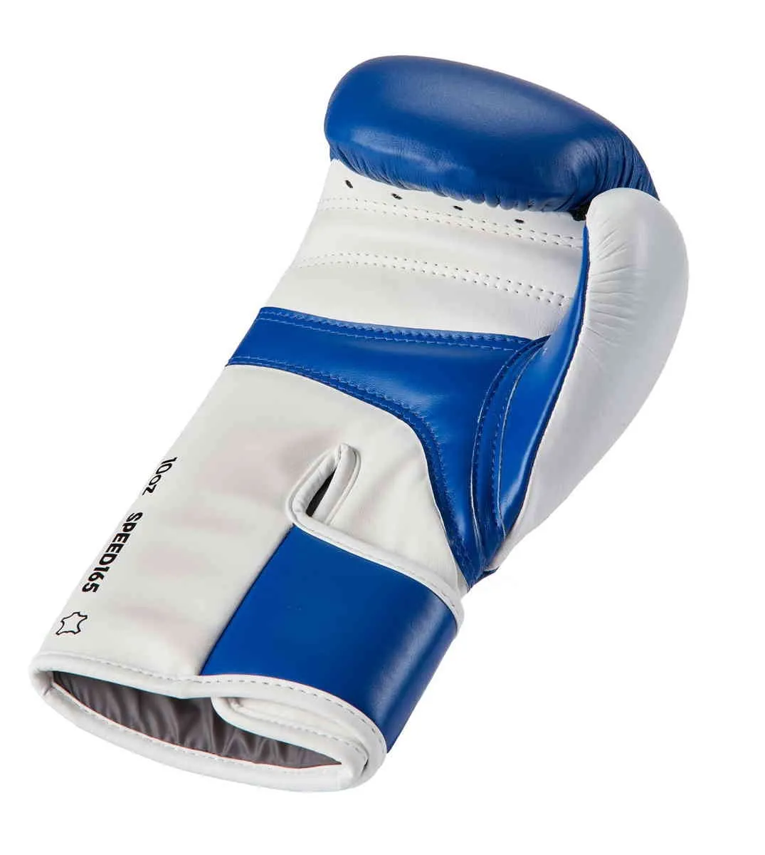 adidas boxing glove Speed 165 leather royal blue|white 10 OZ