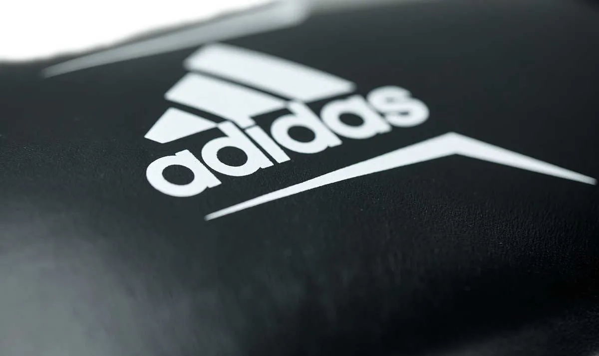 adidas Boxhandschuh Speed 165 Leder schwarz|weiß 10 OZ