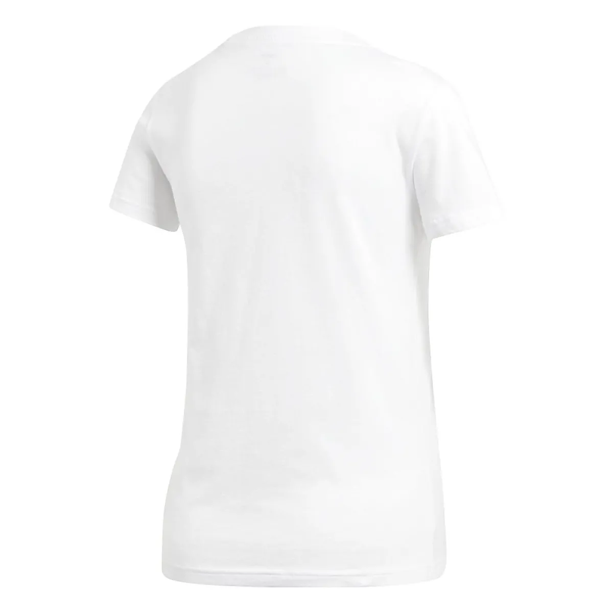 adidas Damen Performance Slim Fit T-Shirt weiß Rückseite