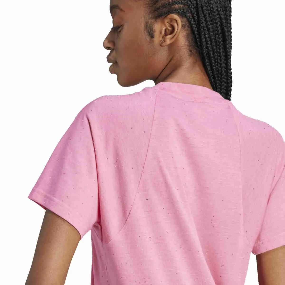 adidas Damen T-Shirt Future Icons Winners 3.0 , rosa