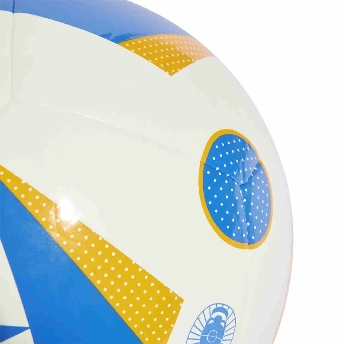 adidas EURO 2024 fútbol blanco naranja azul