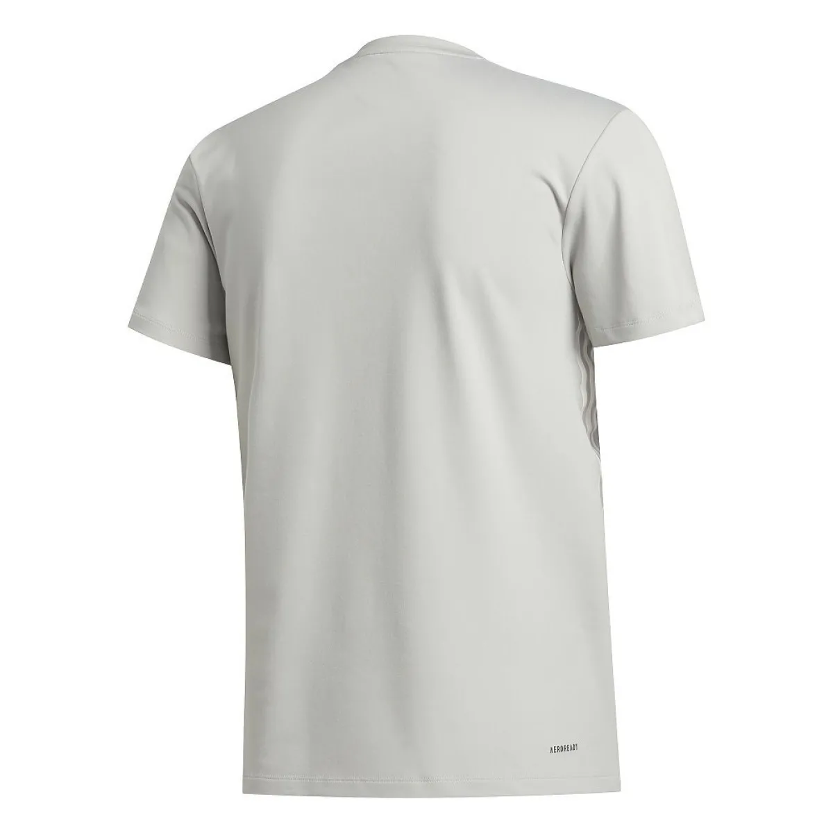 adidas Herren T-Shirt Aero 3S CW TEE grau Rückseite