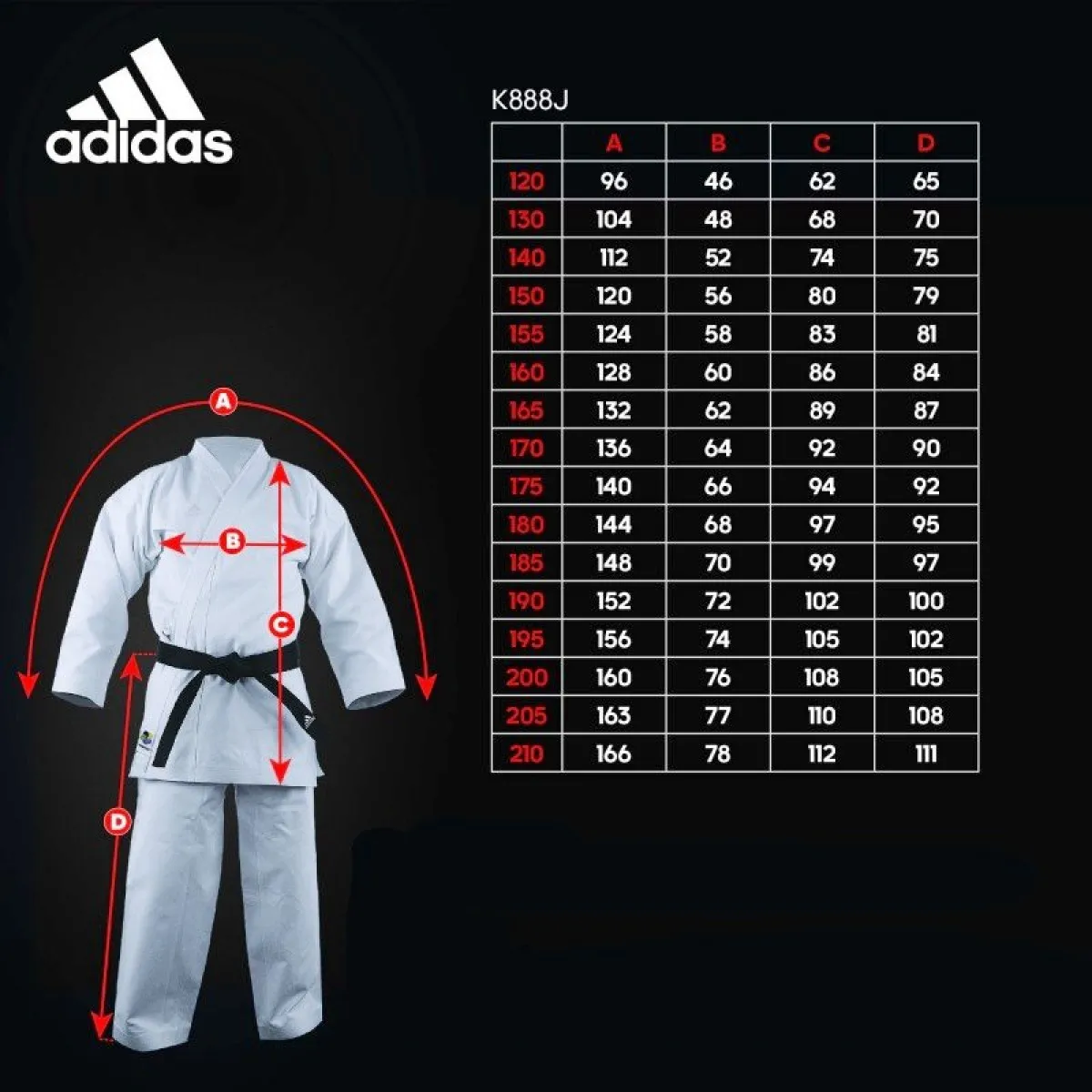 Adidas Kata traje de kárate Kigai japanese