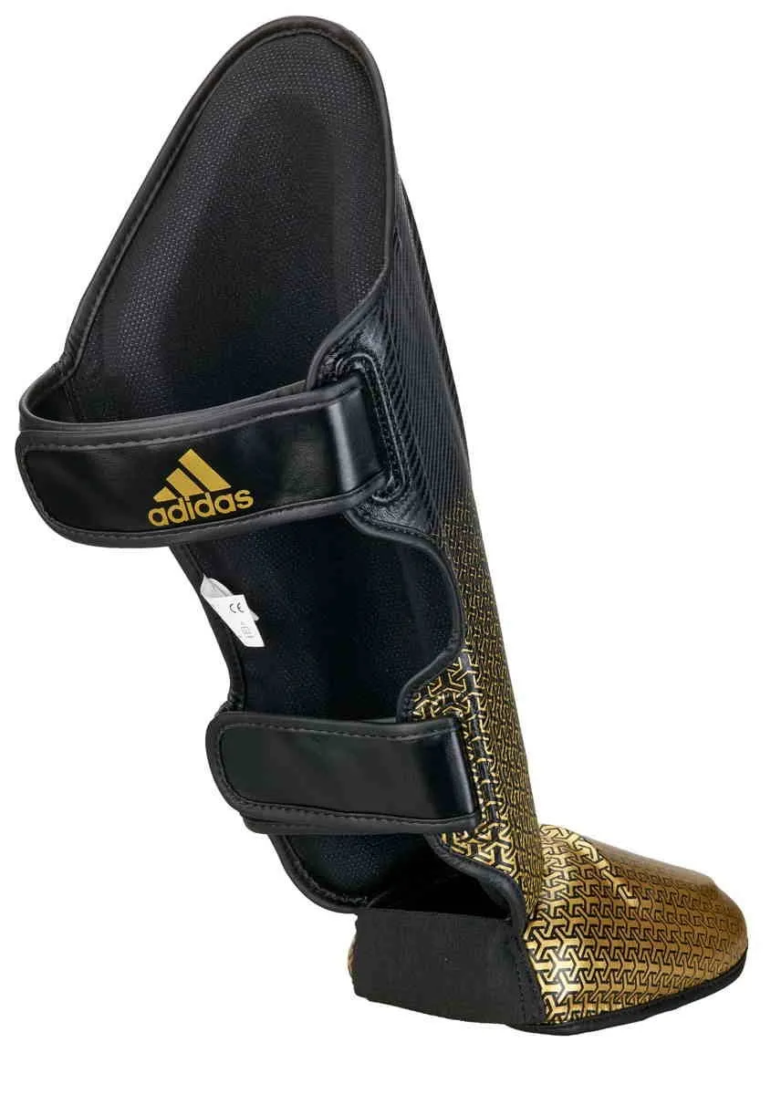 adidas Kickboxing Shin Guard black|gold