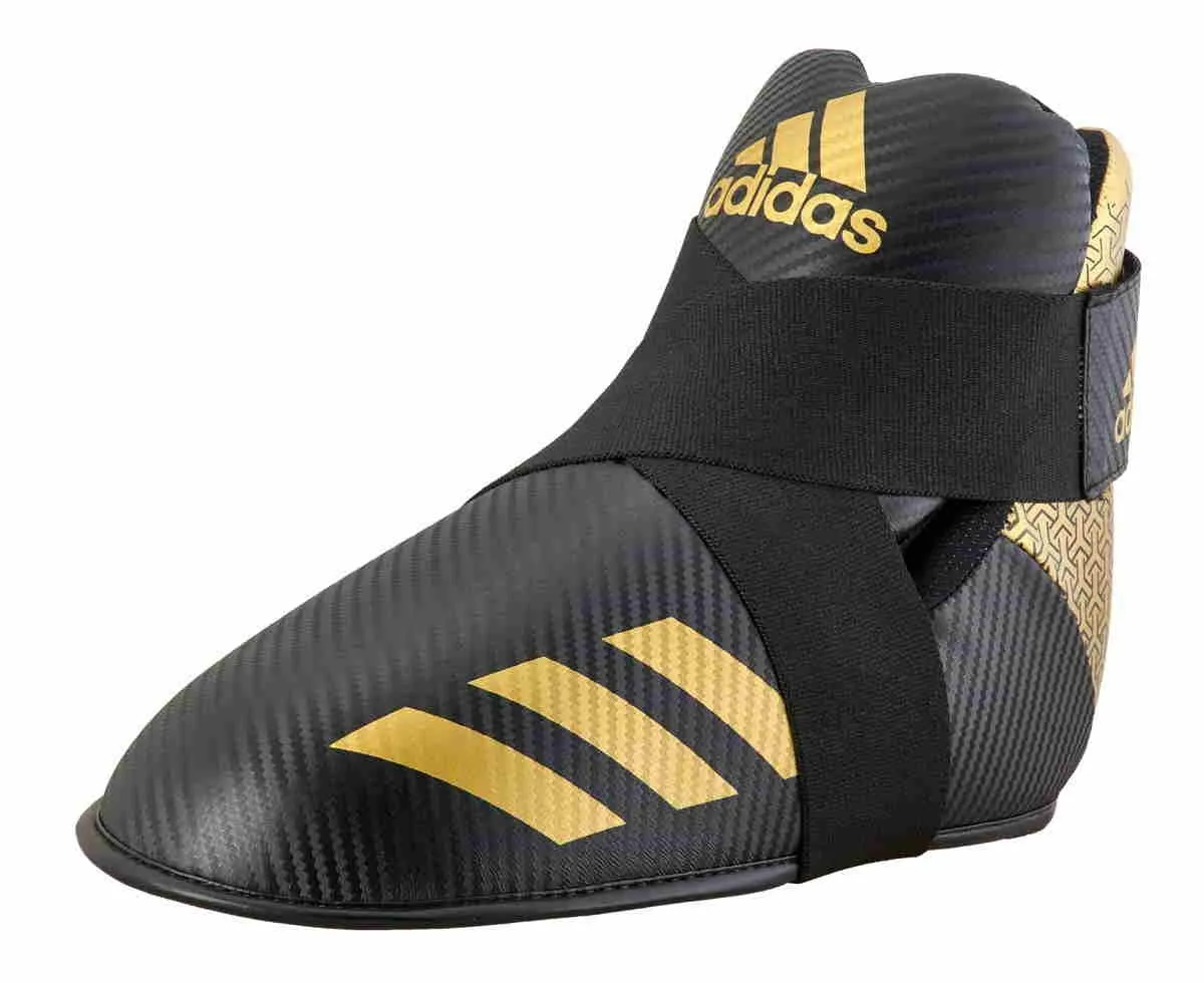 adidas Pro Kickboxen Fußschutz 300 schwarz|gold