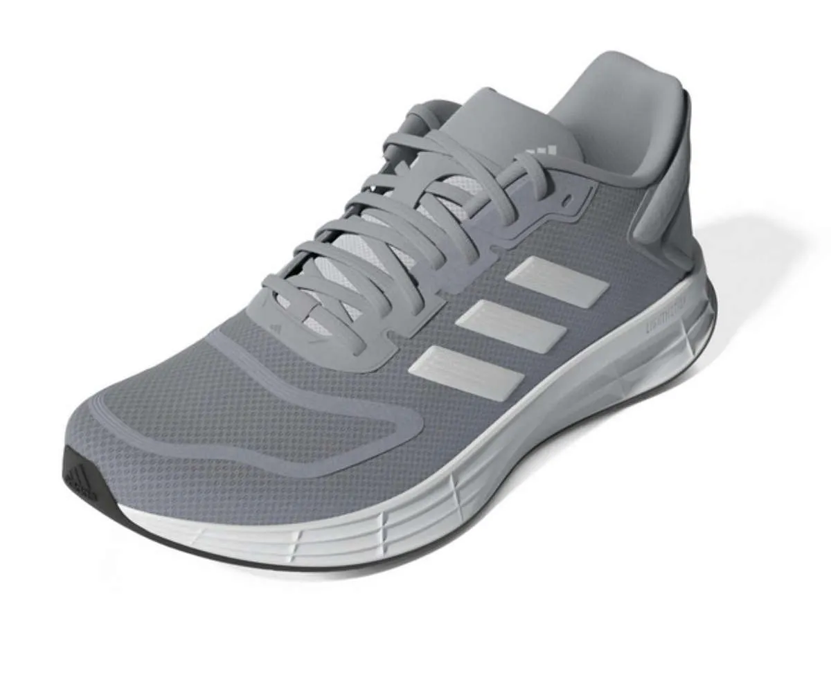 adidas Duramo 10 sports shoes silver grey/white