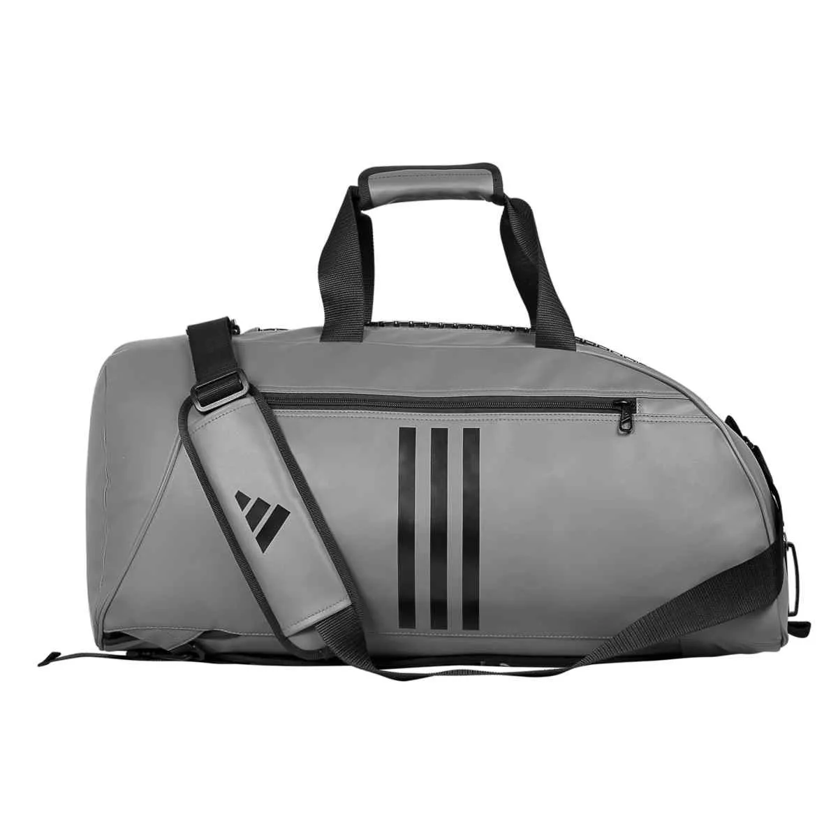 adidas bolsa de deporte - mochila deportiva gris imitación cuero