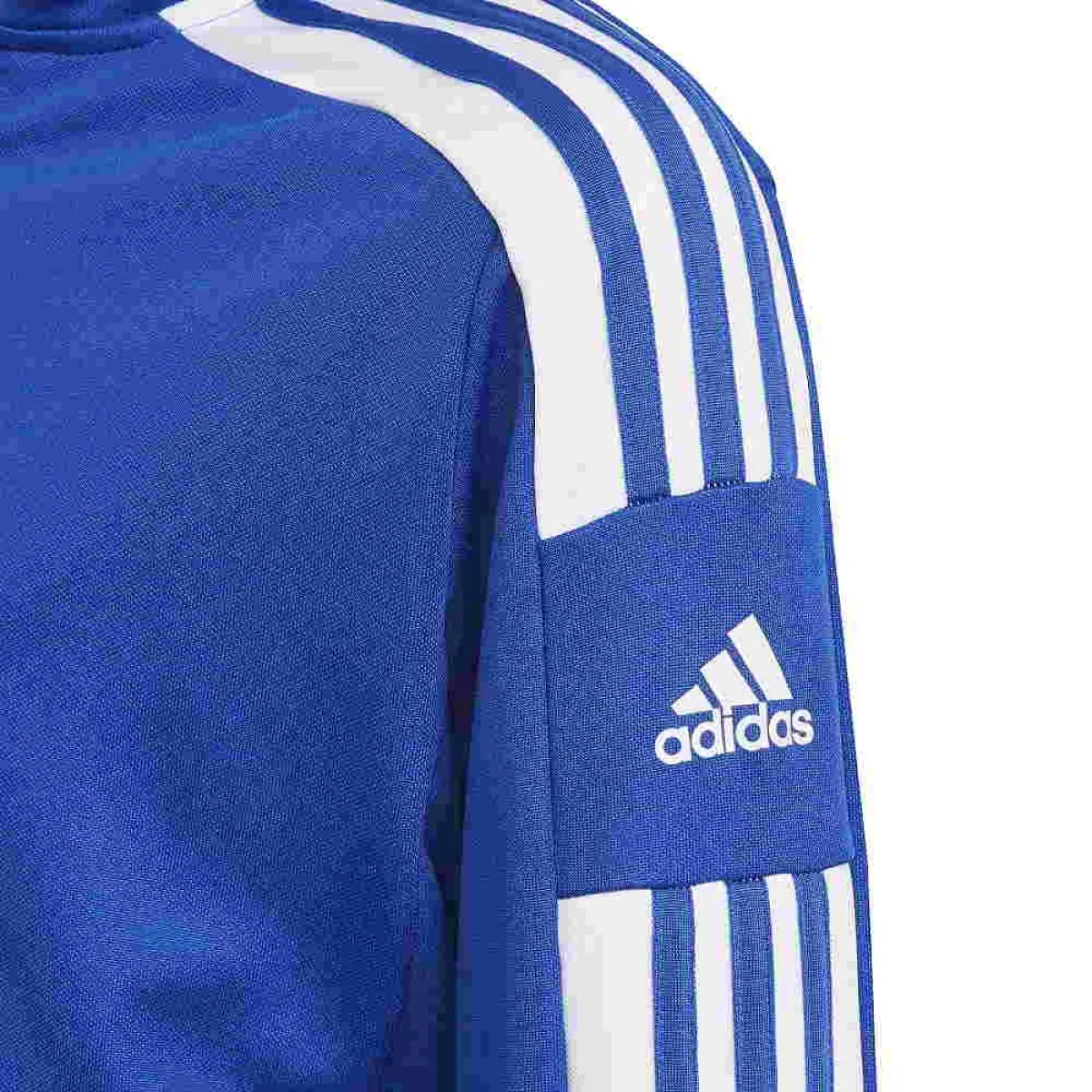 adidas Squadra 21 Kinder Trainingsjacke blau/weiß