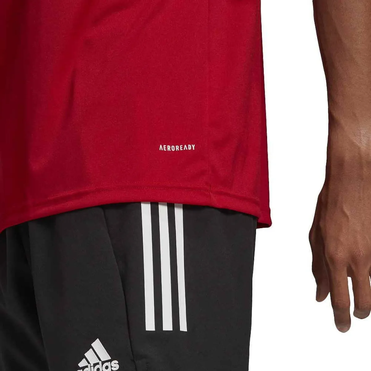 adidas Poloshirt Squadra 21 rot/weiß