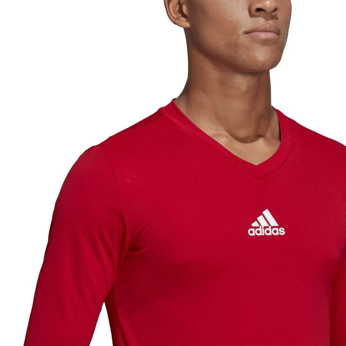 adidas T-Shirt langarm Team Base dunkel rot 13-ADIGN5674