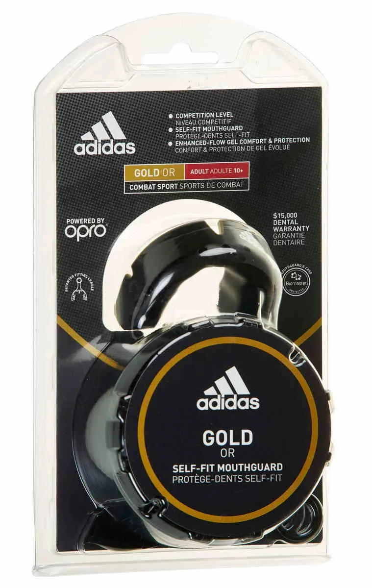 adidas Zahnschutz Opro Gold senior schwarz Verpackung