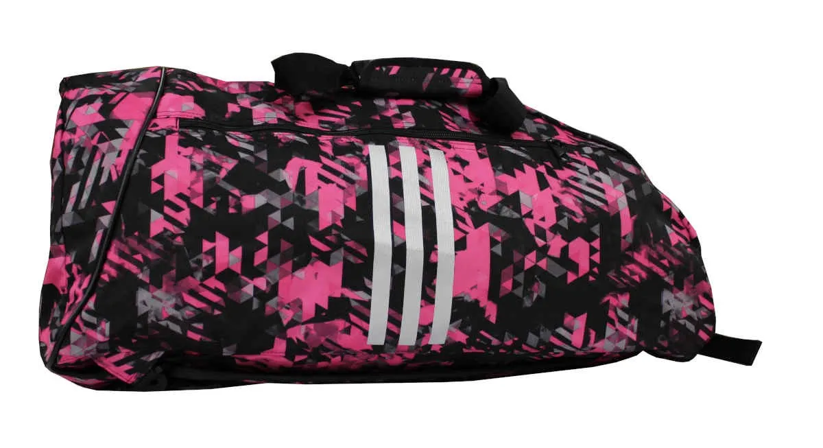 adidas Sporttasche - Sportrucksack Camouflage pink/silber