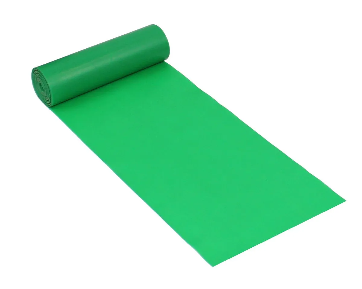 cinta elástica verde - fuerte, 25 m rollo