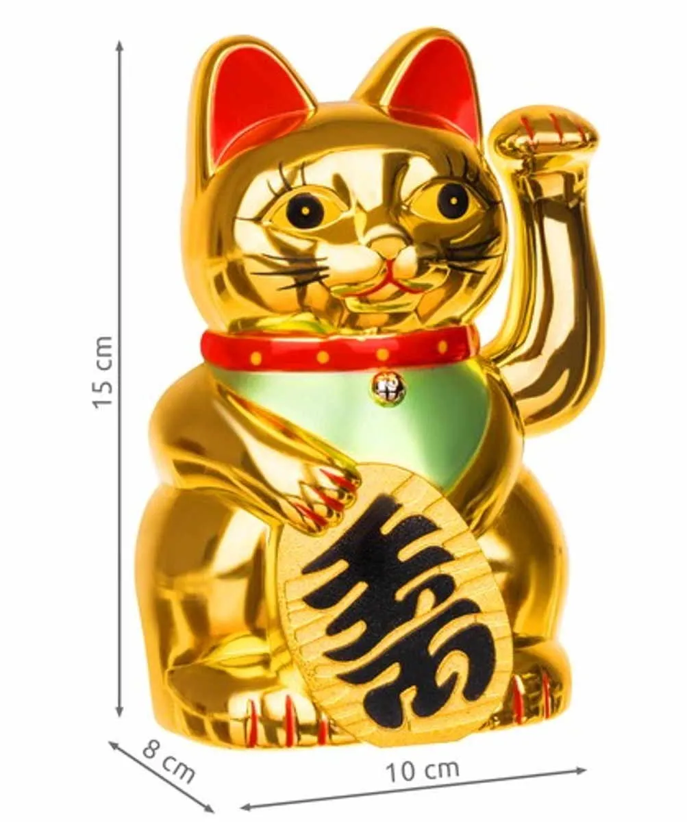 Chinesische Katze gold