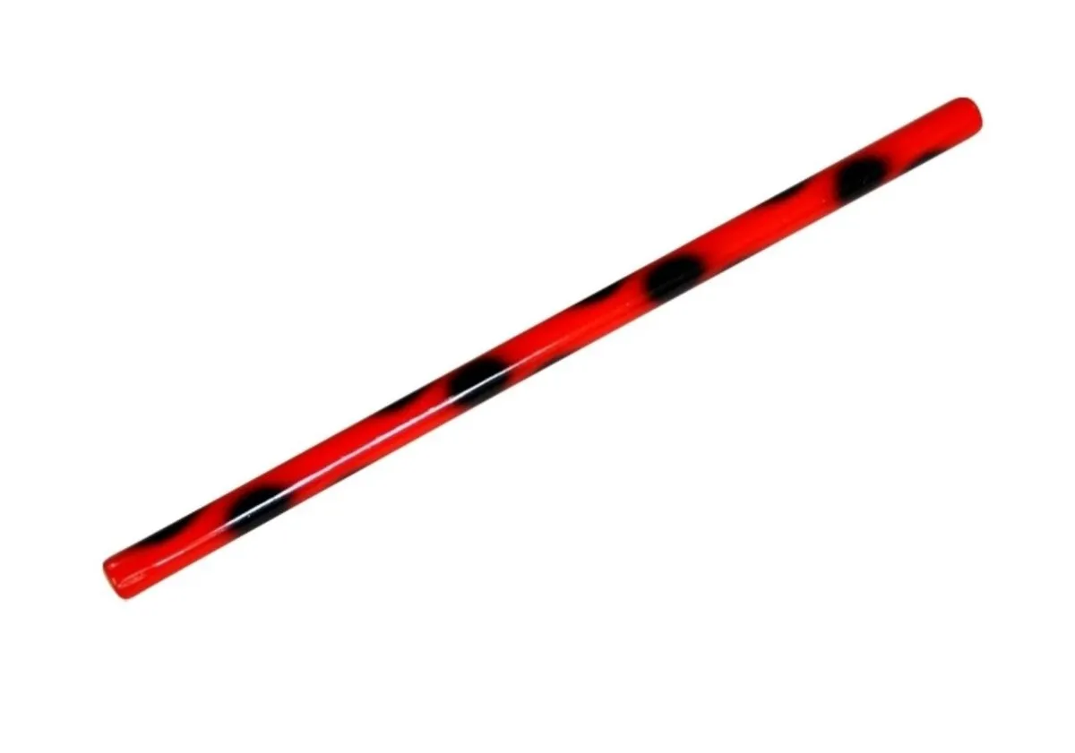 Escrima | Eskrima | fencing stick lacquered red-black