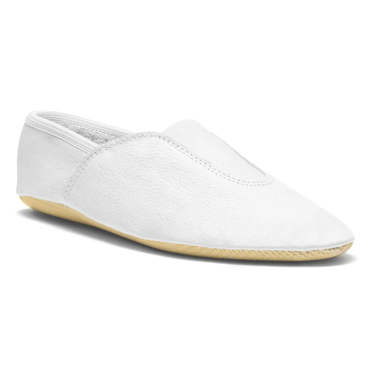 Chaussons de gymnastique blanc - Chaussons de tapis Chaussons pieds nus
